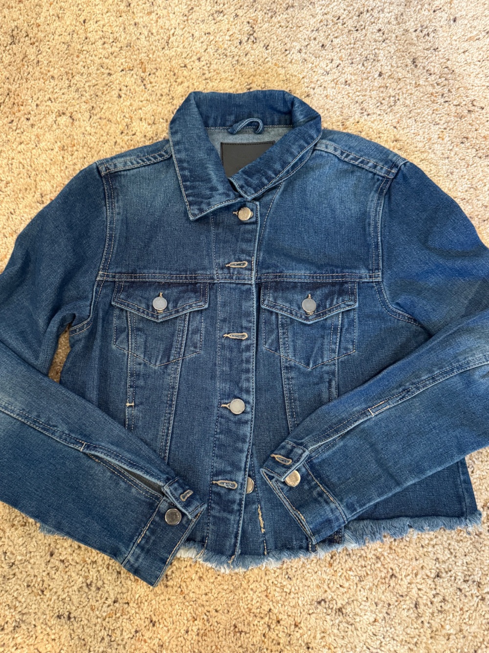 Classic Blue Denim Jean Jacket for Women